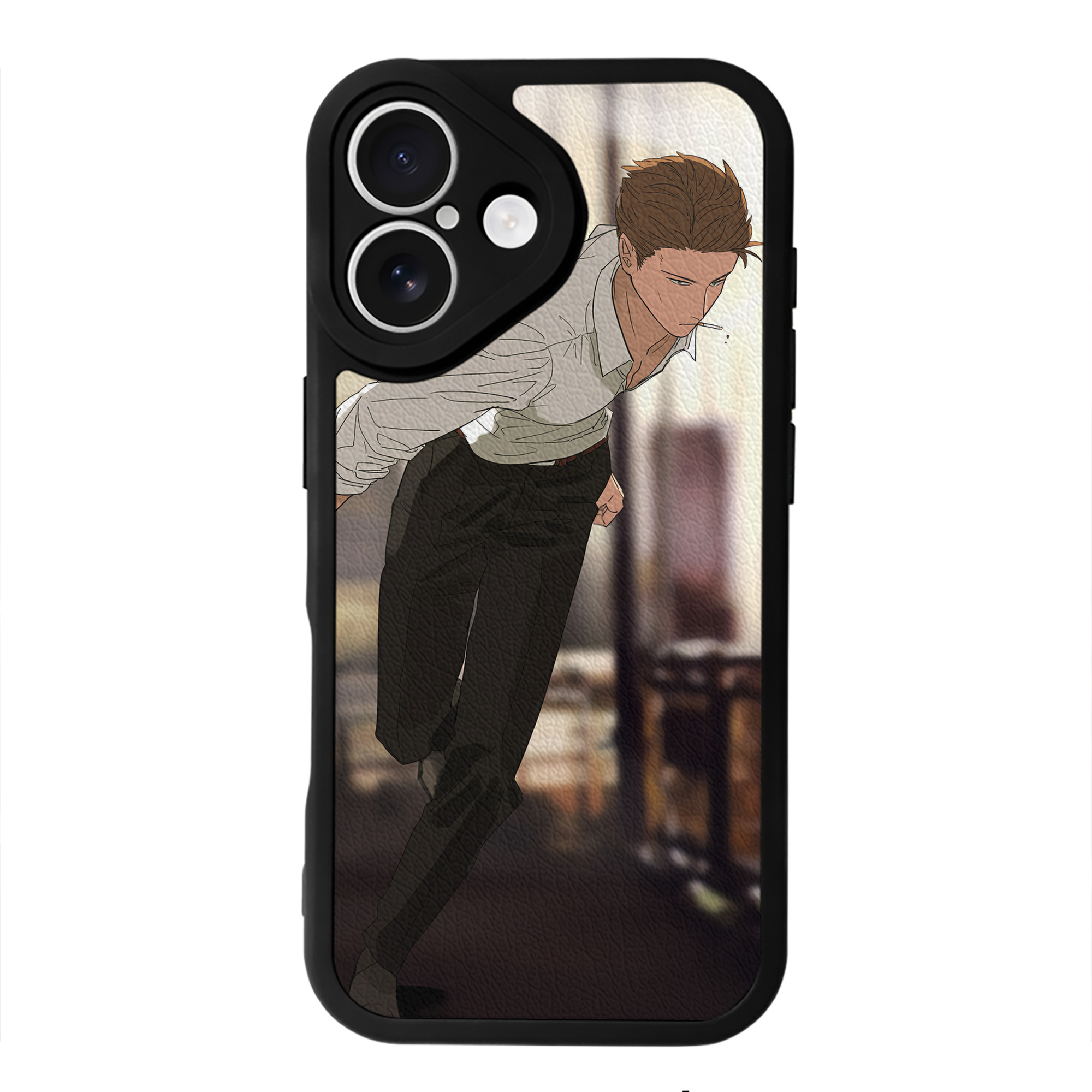 （画像用） SPY×FAMILY间谍家家酒 【iPhone 16シリーズ対応】シリコンスマホケース（レザー調） 材質：シリコン